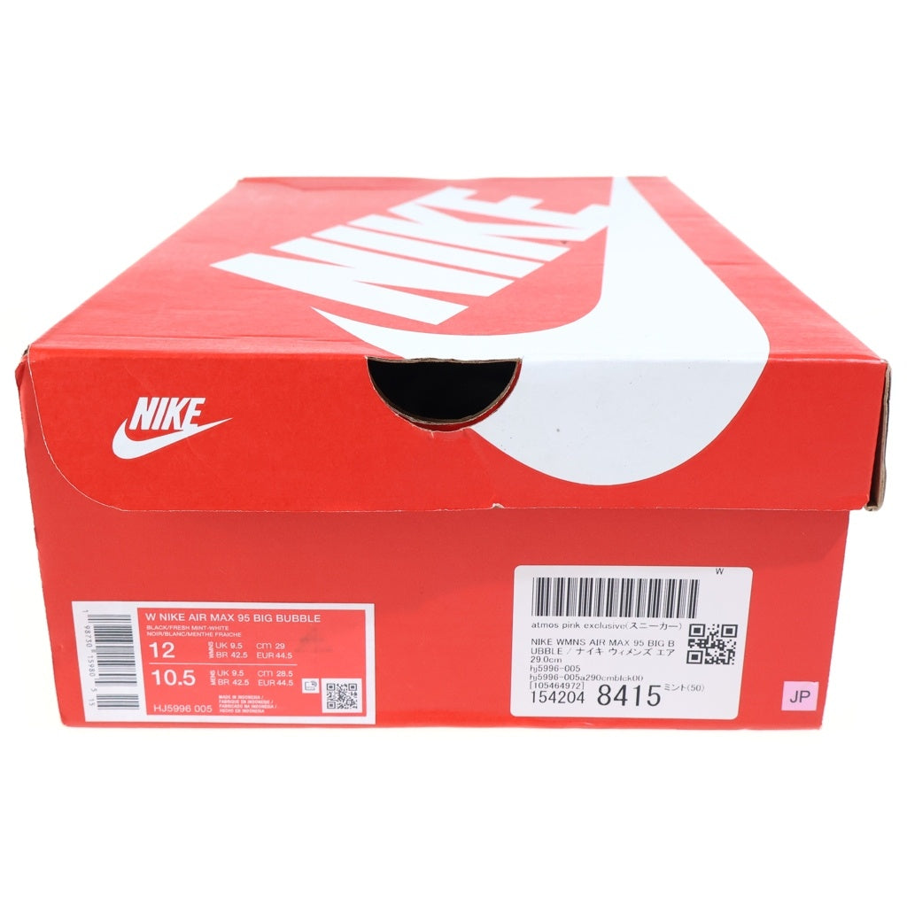 NIKE(ナイキ) WMNS AIR MAX 95 BIG BUBBLE ウィメンズ エアマックス95 ビックバブル レザーローカットスニーカー マルチカラー US10.5/29cm HJ5996-005