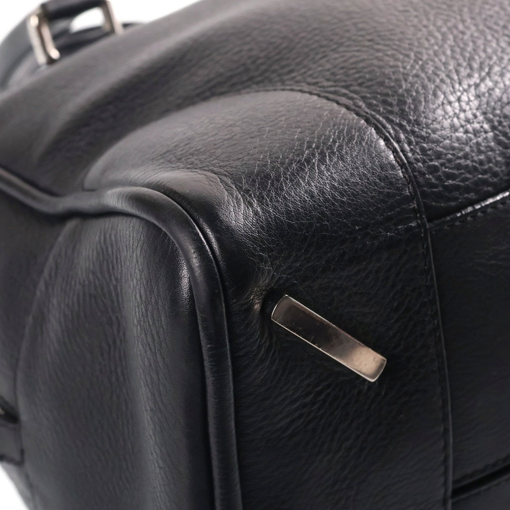 LOEWE(ロエベ) アマゾナ36 アナグラムロゴ レザーハンドバック ブラック レディース