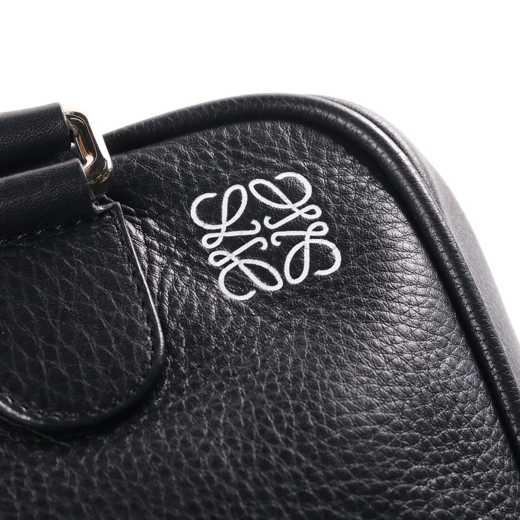 LOEWE(ロエベ) アマゾナ36 アナグラムロゴ レザーハンドバック ブラック レディース