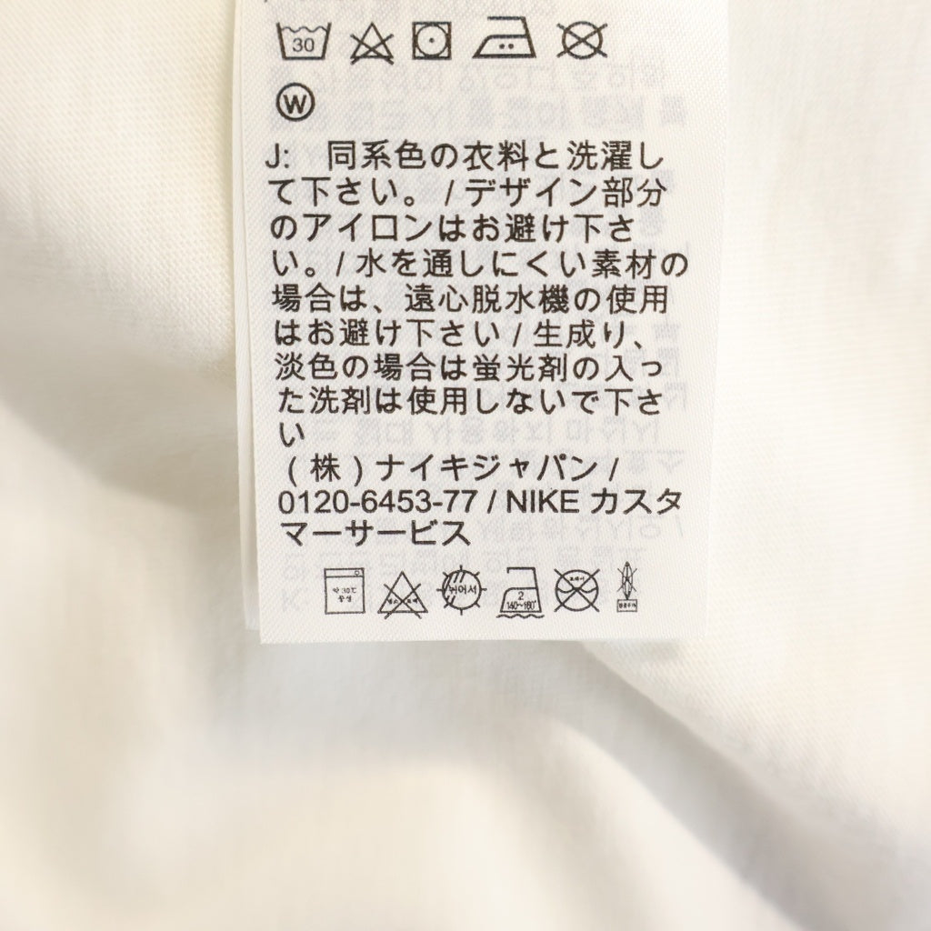 SAINT MICHAEL(セントマイケル) 26SS ×NIKE M J SM SS TEE ナイキ グラフィックプリント クルーネック半袖カットソーTシャツ ホワイト FV4716-100