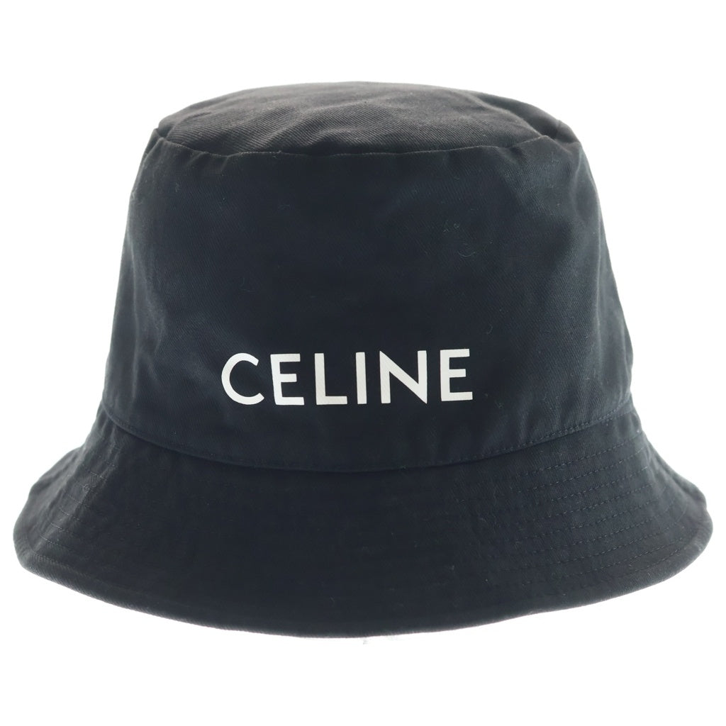 CELINE(セリーヌ) BUCEKT HAT ロゴプリント バケットハット ブラック 2AU5B968P レディース