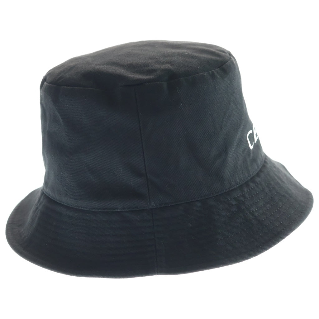CELINE(セリーヌ) BUCEKT HAT ロゴプリント バケットハット ブラック 2AU5B968P レディース