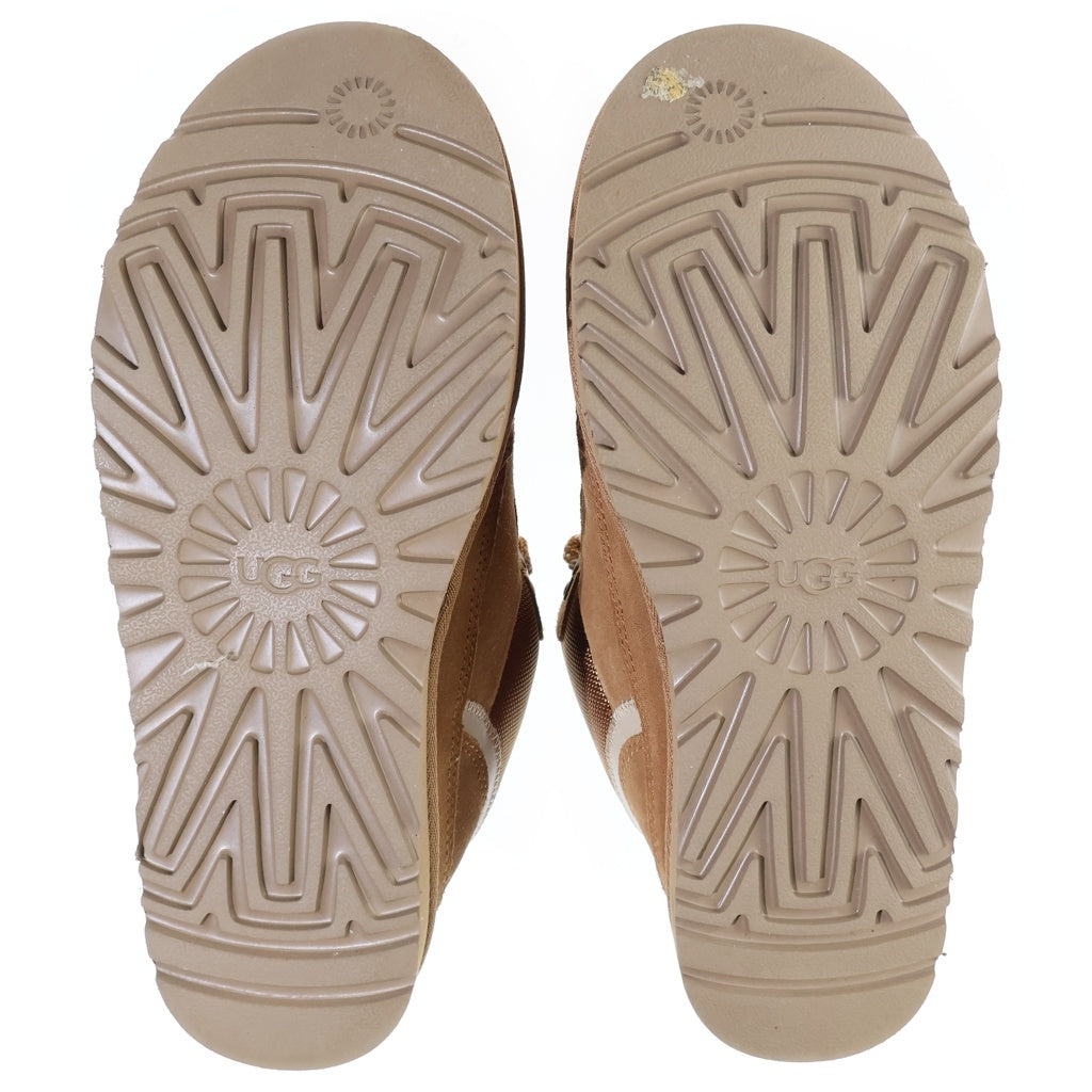 UGG(アグ) LOWMEL ローメル ラウンドレース ローカットスニーカー ブラウン US8/26cm 1170750