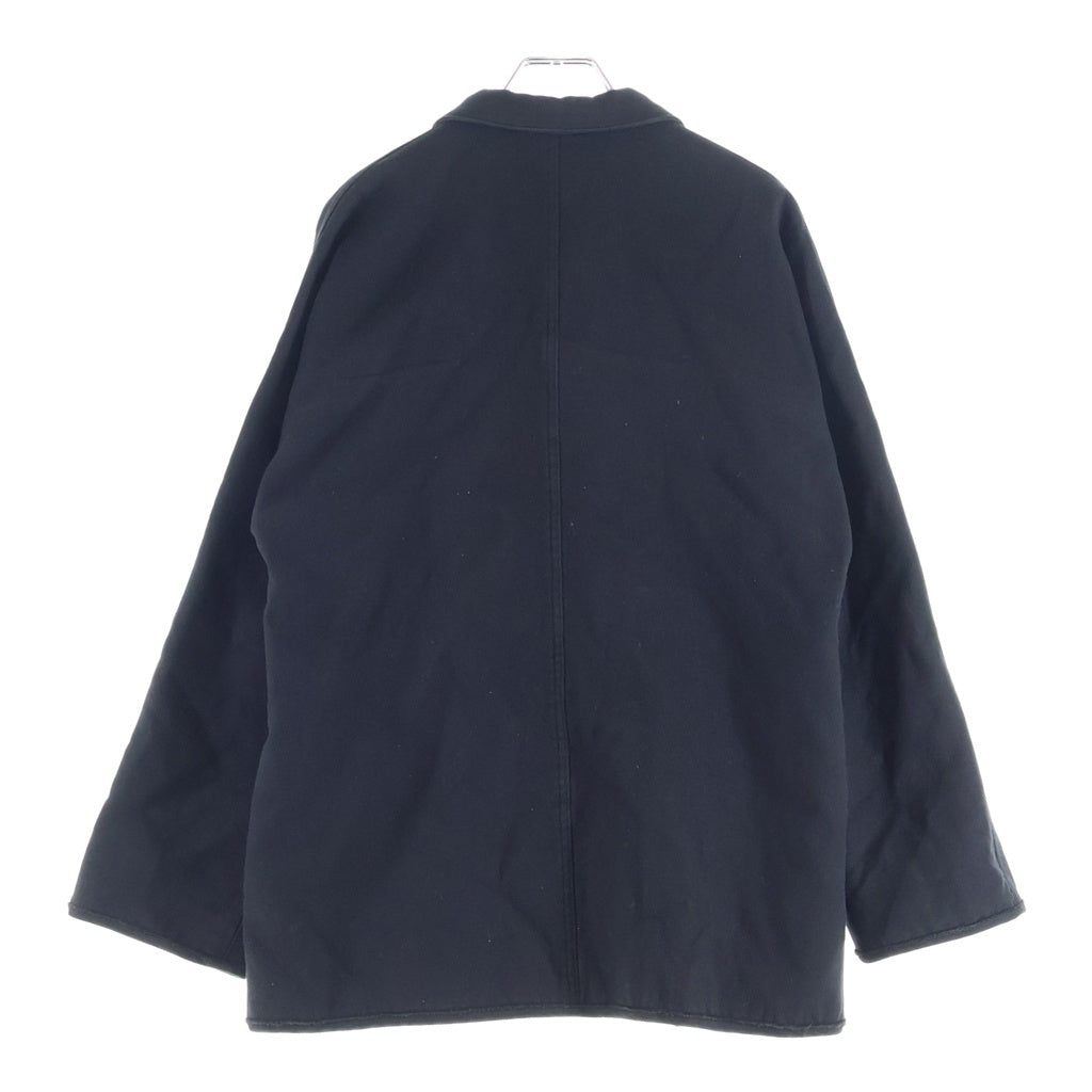 Y's(ワイズ) 05AW ジップアップ リバーシブルジャケット ブラック YN-J01-800