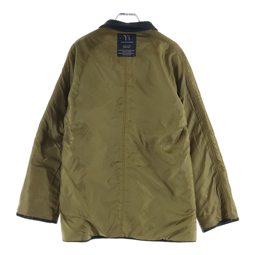 Y's(ワイズ) 05AW ジップアップ リバーシブルジャケット ブラック YN-J01-800