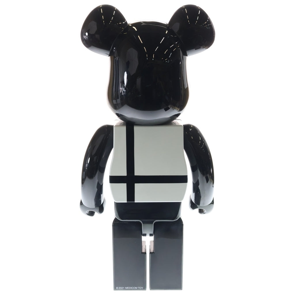 MEDICOM TOY(メディコムトイ) TOY PLUS BLACK CHROME Ver. 1000% ベアブリック フィギュア 人形 ブラック