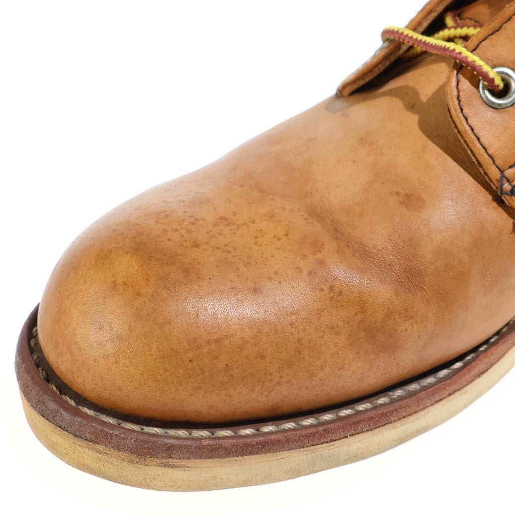 RED WING(レッド ウイング) クラシックラウンド レースアップブーツ レザーシューズ ブラウン 9107