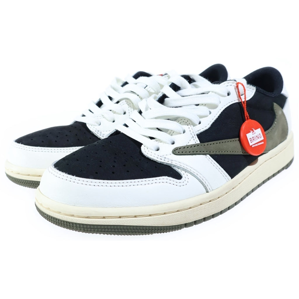 NIKE(ナイキ) ×TRAVIS SCOTT WMNS AIR JORDAN 1 LOW OG トラヴィススコット ウィメンズ エアジョーダン1 ローカットスニーカー マルチカラー US8/25cm DZ4137-106 レディース