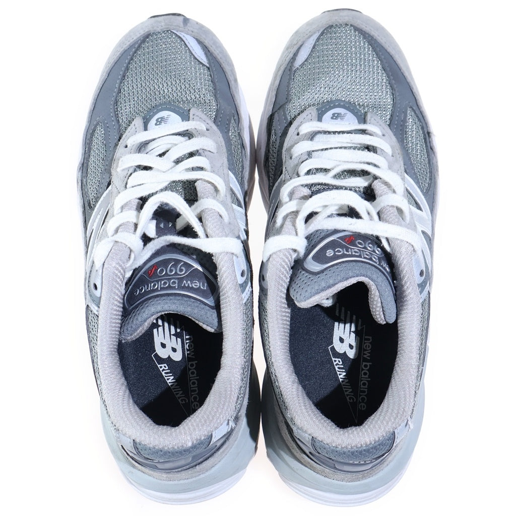 New Balance(ニューバランス) USA製 ローカットスニーカー グレー US7.5/24.5cm W990GL6