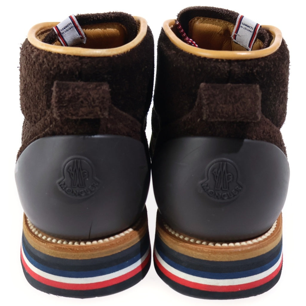 MONCLER(モンクレール) ×VISVIM ヴィズヴィム スウェード加工 マウンテンブーツ ブラウン