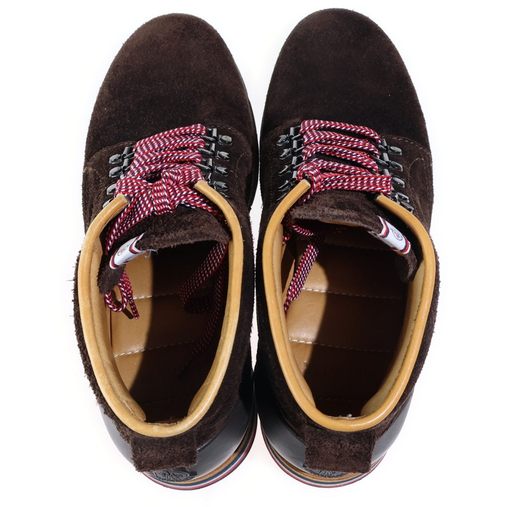 MONCLER(モンクレール) ×VISVIM ヴィズヴィム スウェード加工 マウンテンブーツ ブラウン