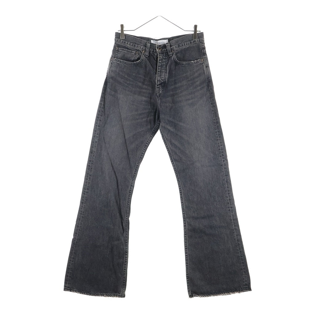DAIRIKU(ダイリク) MY HERO FLARE DENIM PANTS マイヒーロー フレアデニムパンツ ブラック 24SS D-14
