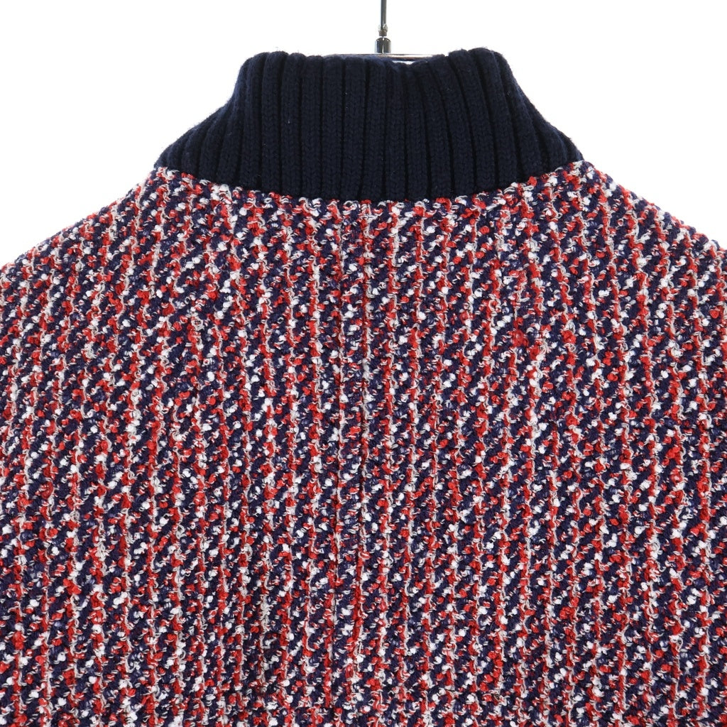 LOUIS VUITTON(ルイヴィトン) 23AW モノグラムトリコロール ブークレツイードジャケット レッド レディース RW232WB CCO FPVE51