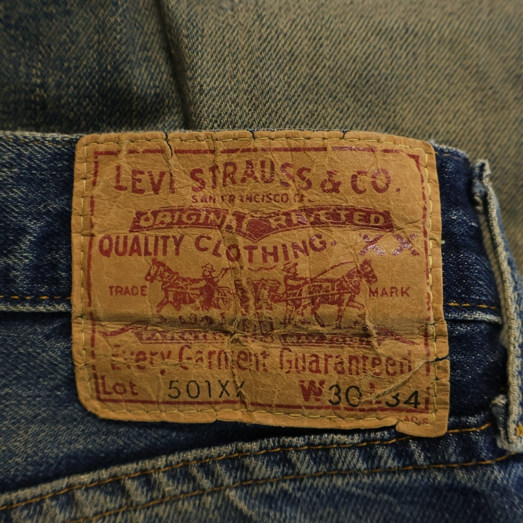 Levi's VINTAGE CLOTHING(リーバイス ビンテージ クロージング) 501XX ボタンフライデニムパンツ インディゴ PC9-50155-0033
