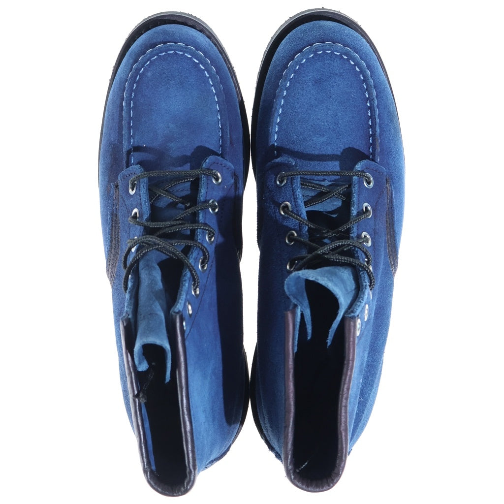 RED WING(レッド ウイング) ×OCEANS 8173 オーシャンズ アイリッシュセッター モックトゥブーツ レザーシューズ ブルー