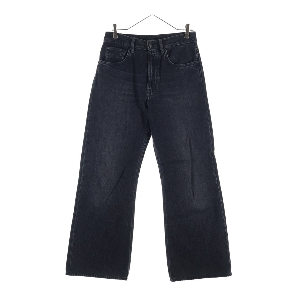 Acne Studios(アクネ ストゥディオズ) 2021M VINTAGE BLACK ワイドストレート デニムパンツ ブラック B00269