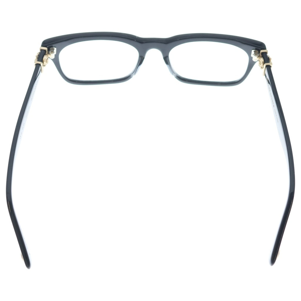 CHROME HEARTS(クロムハーツ) BSフレアテンプル ウェリントン サングラス メガネ アイウェア ブラック/ゴールド GITTIN ANY?-A