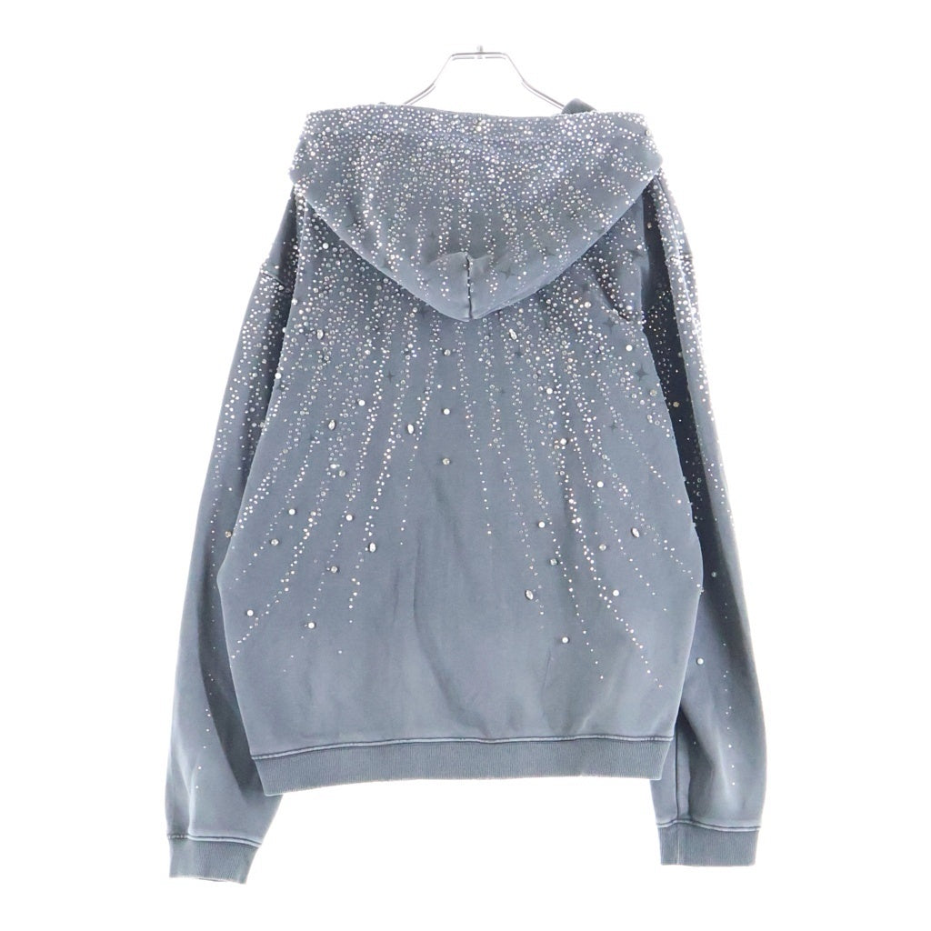BIRTH OF ROYAL CHILD(バースオブロイヤルチャイルド) DIAMOND HOODIE ライトストーン ジップアップ フーディー