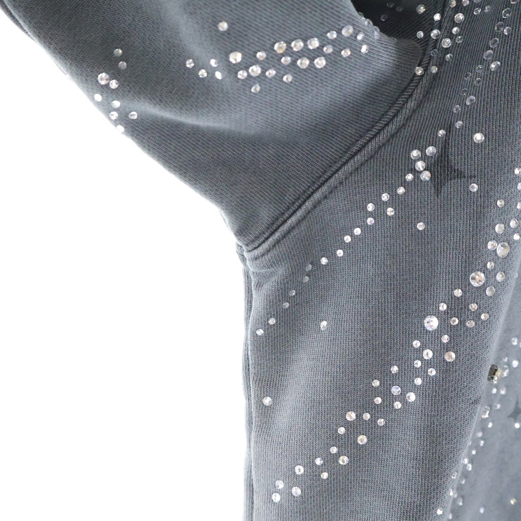 BIRTH OF ROYAL CHILD(バースオブロイヤルチャイルド) DIAMOND HOODIE ライトストーン ジップアップ フーディー