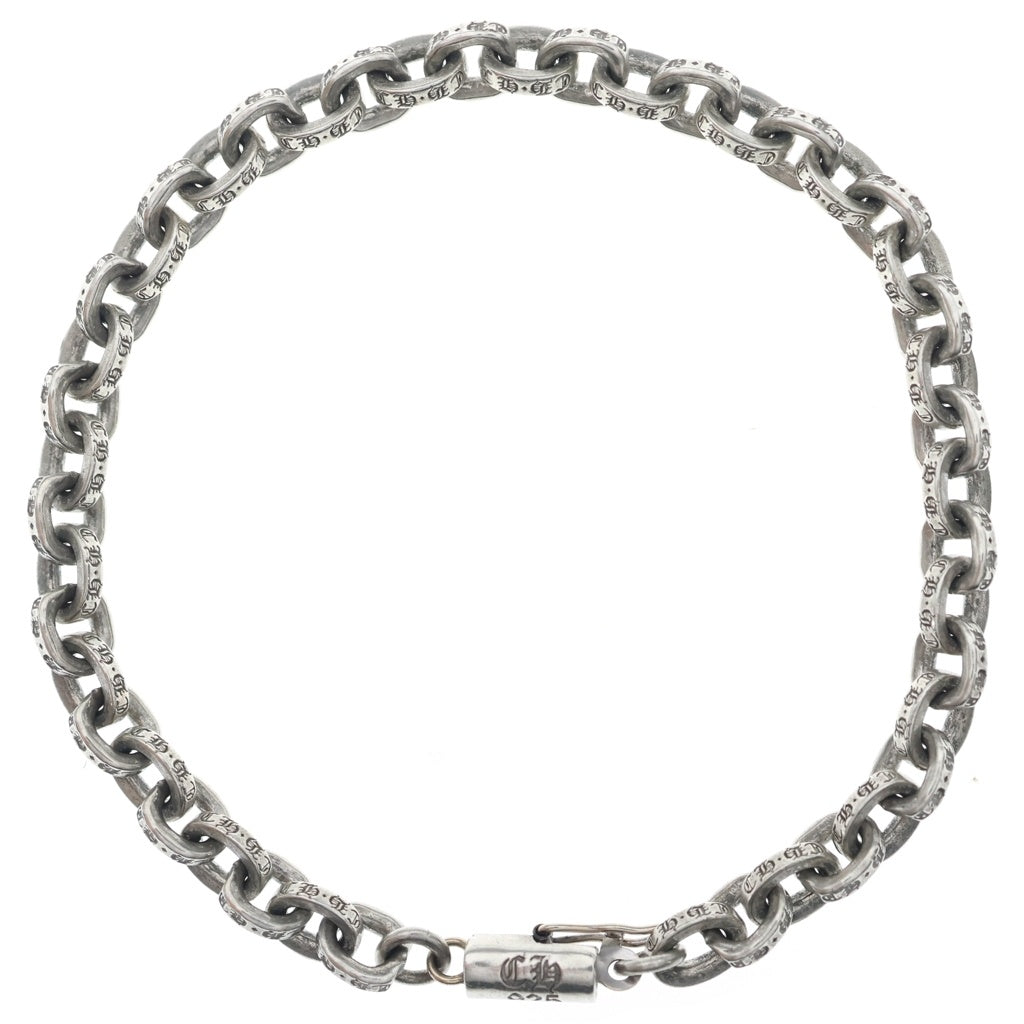 CHROME HEARTS(クロムハーツ) PAPER CHAIN ペーパーチェーン ブレスレット シルバー BCA178