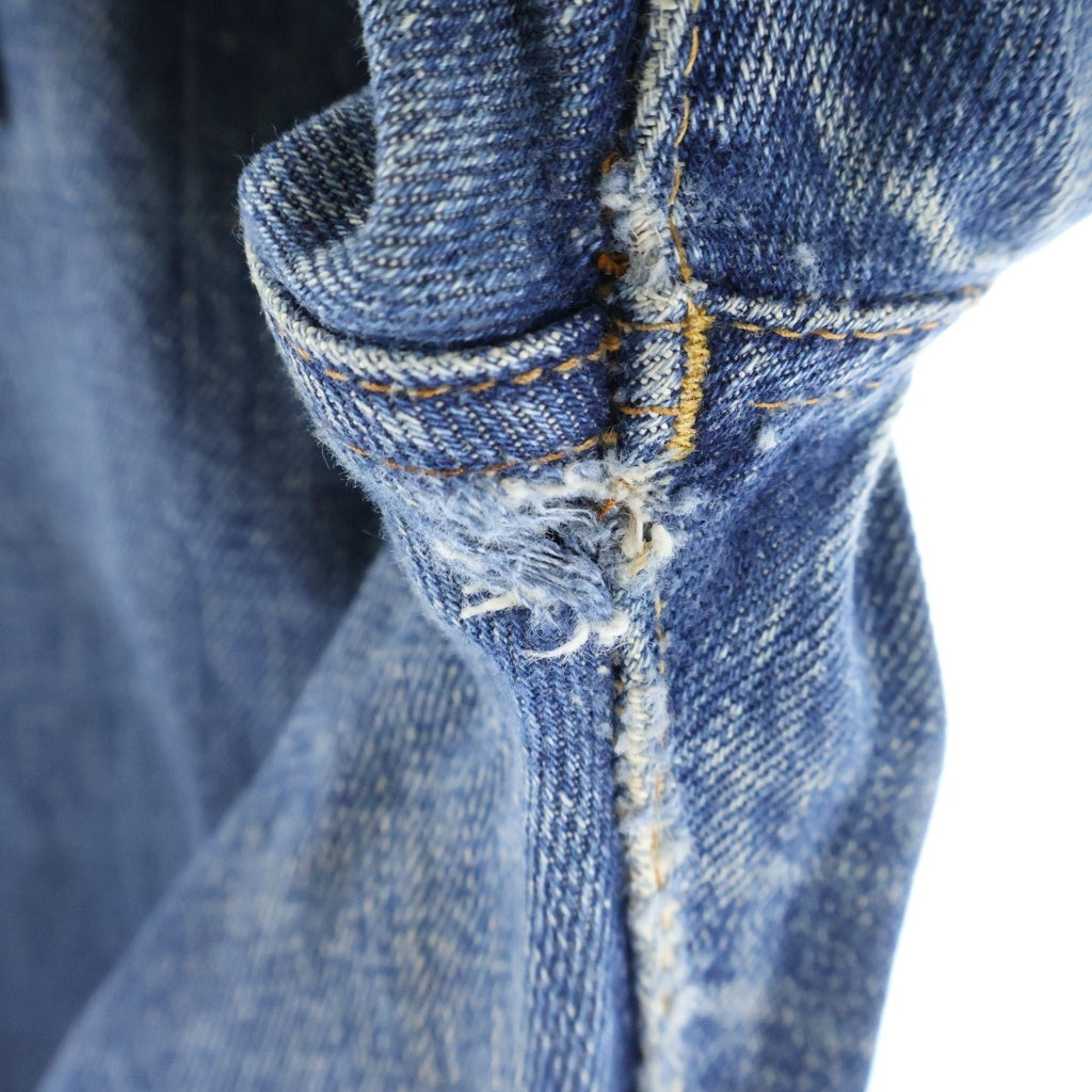 Levi's(リーバイス) 60S-70S VINTAGE 501 BIG E 後期 ボタン裏6 平行ステッチ ヴィンテージ ボタンフライデニムパンツ インディゴ