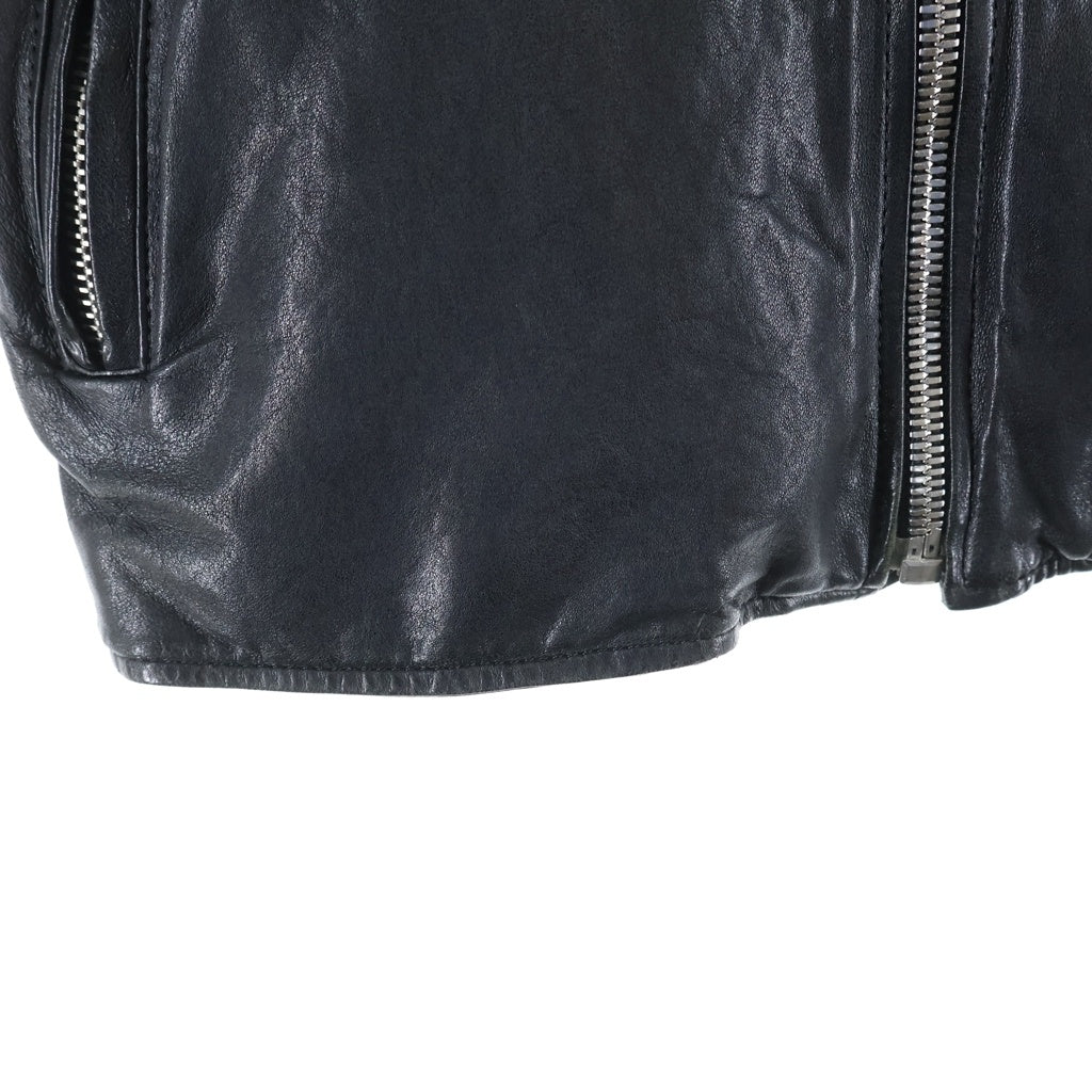 CHROME HEARTS(クロムハーツ) CRETIN LTHR クリティンレザー キルティングデザインライダースレザージャケット