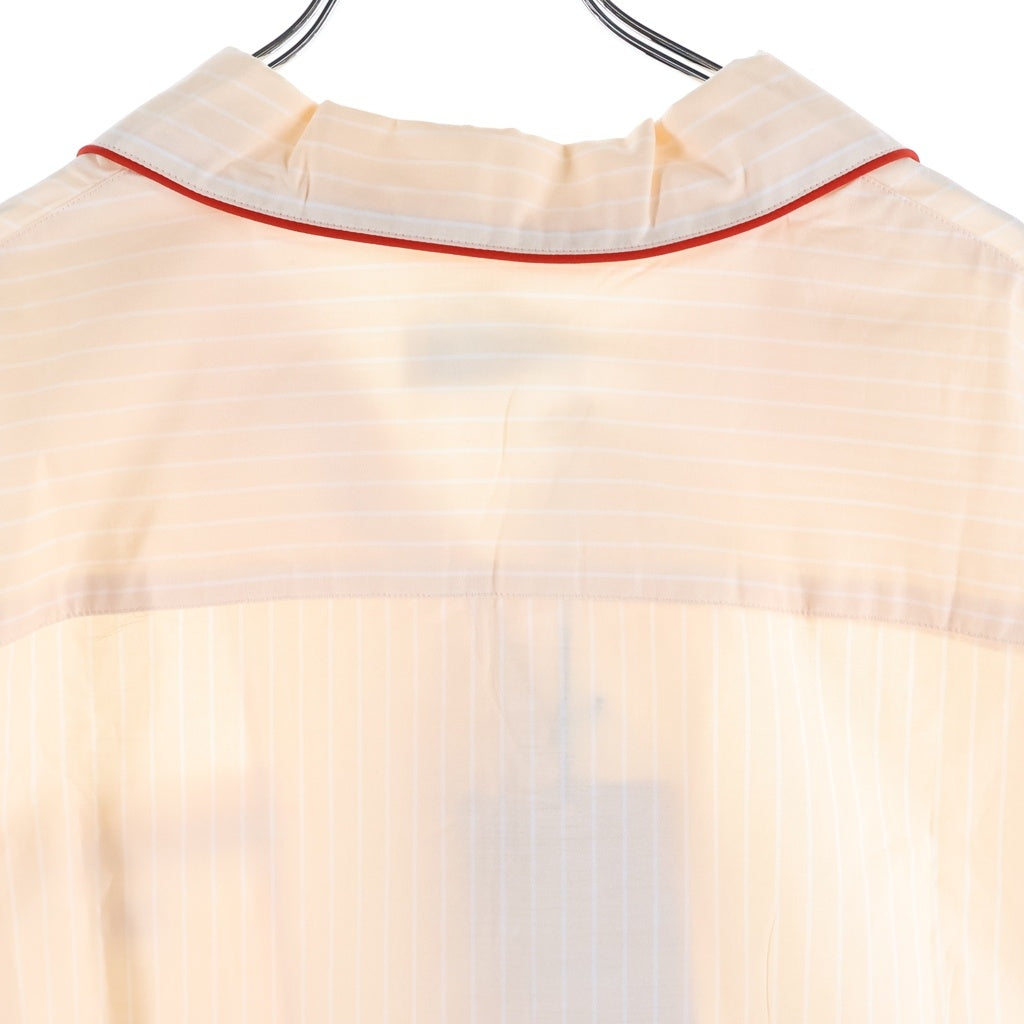 miumiu(ミュウミュウ) 24SS クロップドパジャマシャツ ピンク レディース MK1815 S000 14A6