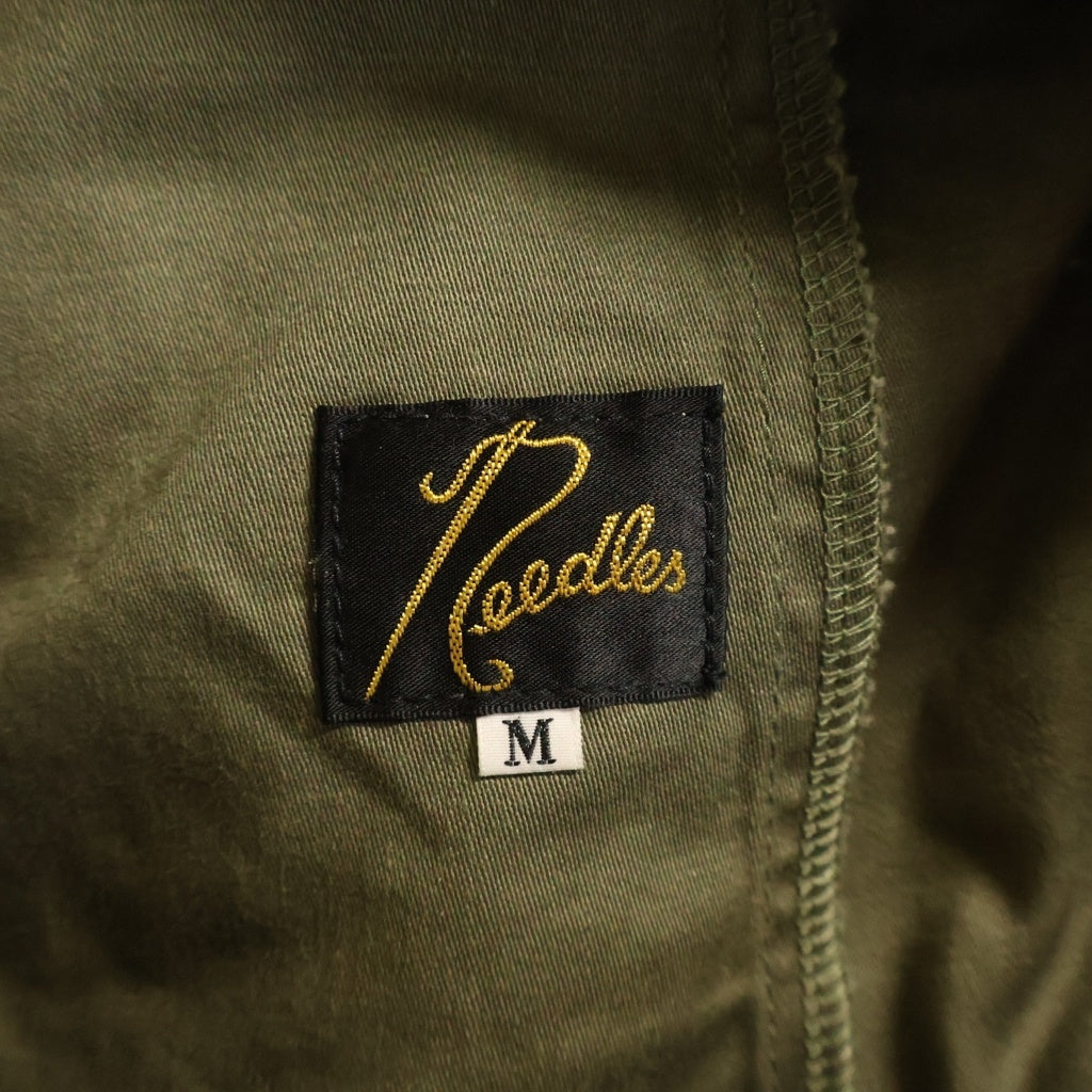 Needles(ニードルス) 24AW H.D PANTS FATIGUE ファティーグ ドローストリングワークパンツ カーキ PU246