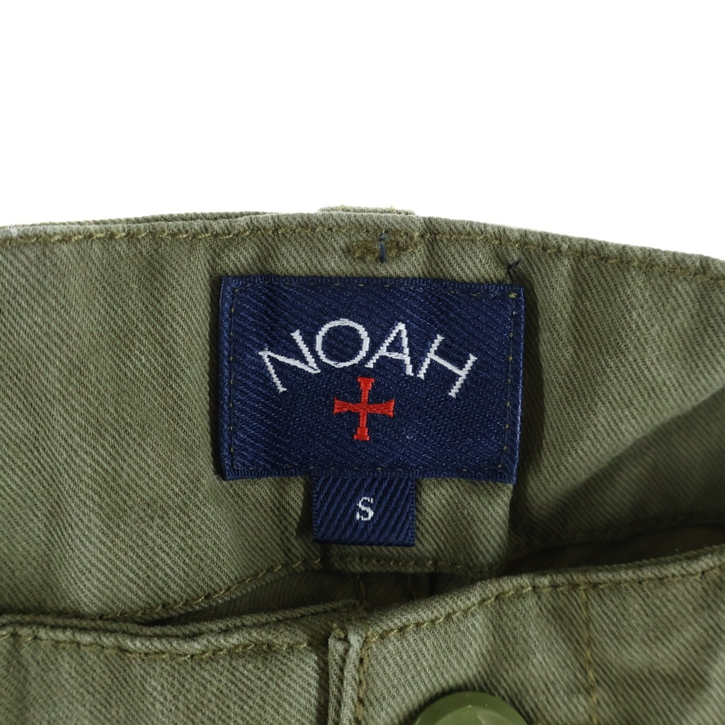 NOAH(ノア) ダブルポケット ミリタリーパンツ カーキ