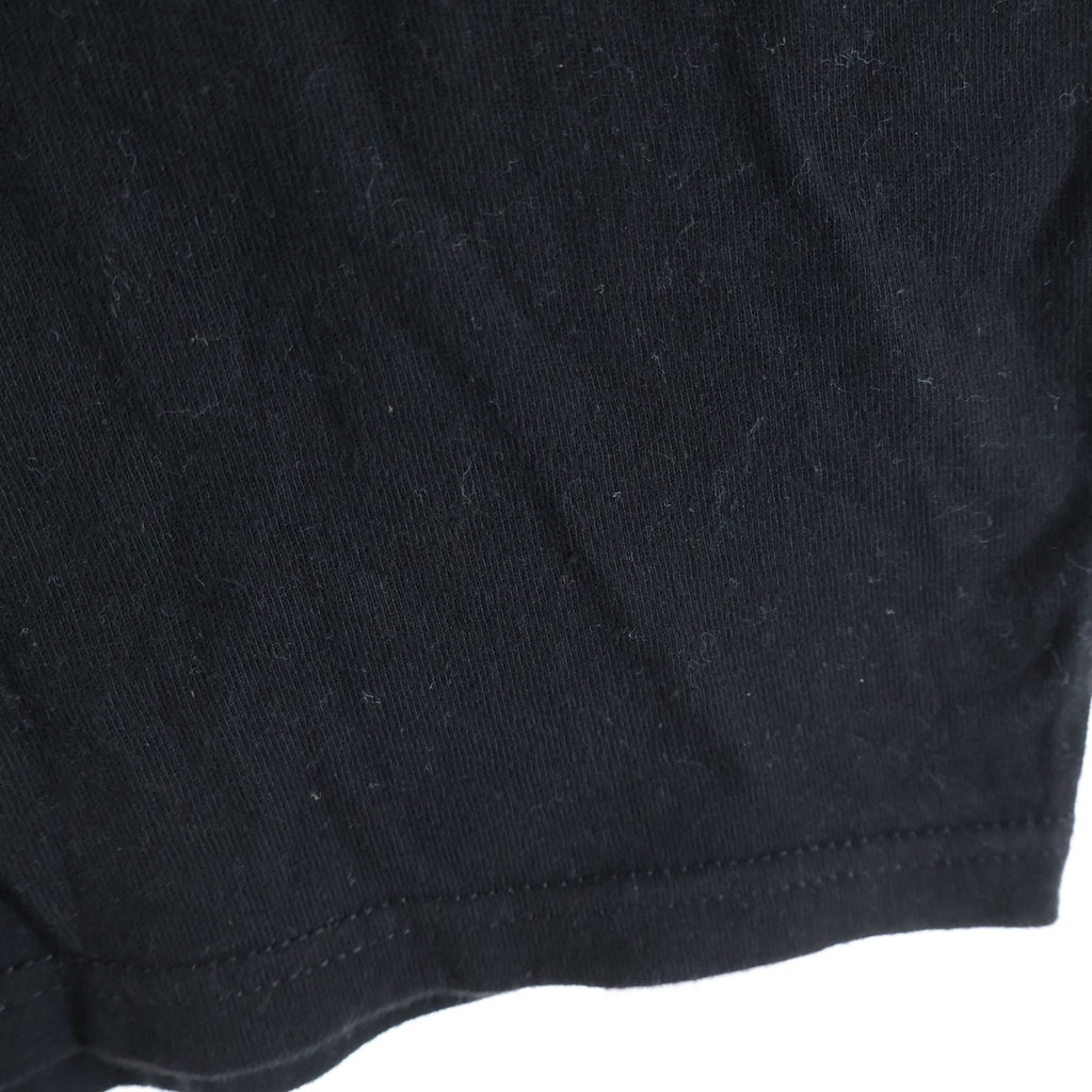 STUSSY(ステューシー) ×CDG SURFMAN TEE バックサーフマンプリント クルーネック半袖Tシャツカットソー ブラック