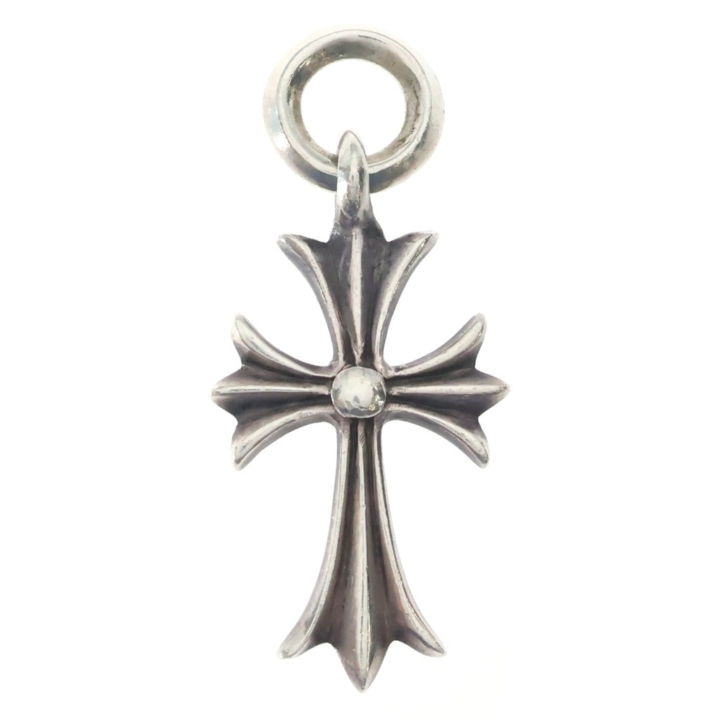CHROME HEARTS(クロムハーツ) TINY CH CROSS タイニーCHクロス チャーム ネックレストップ シルバー BCA382