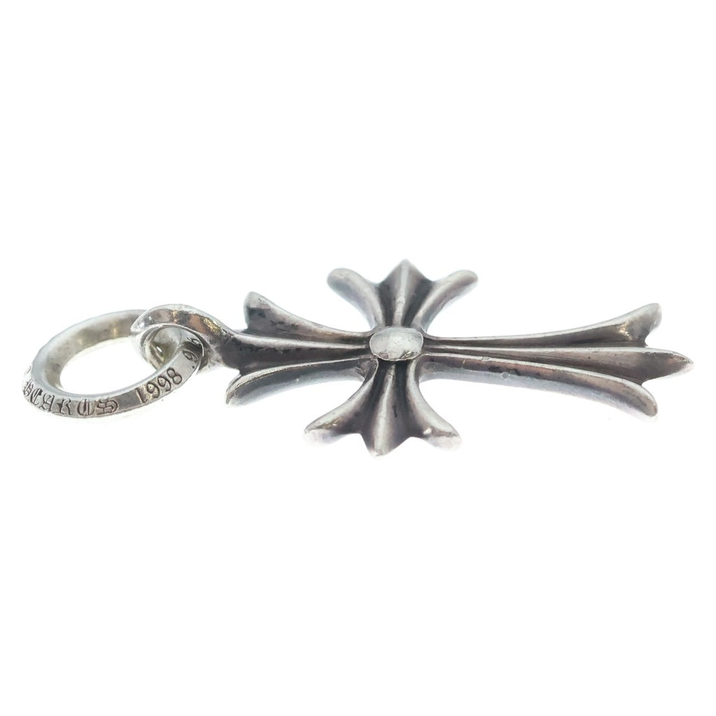 CHROME HEARTS(クロムハーツ) TINY CH CROSS タイニーCHクロス チャーム ネックレストップ シルバー BCA382