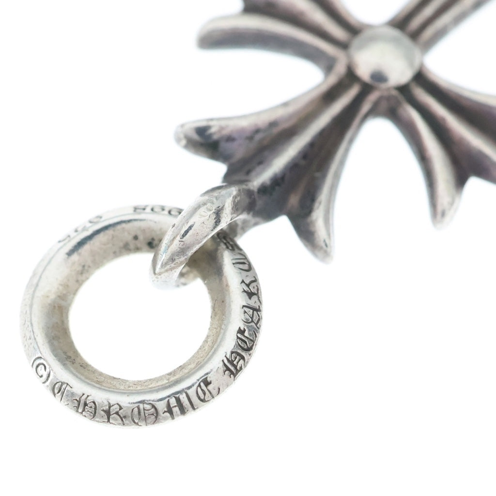 CHROME HEARTS(クロムハーツ) TINY CH CROSS タイニーCHクロス チャーム ネックレストップ シルバー BCA382