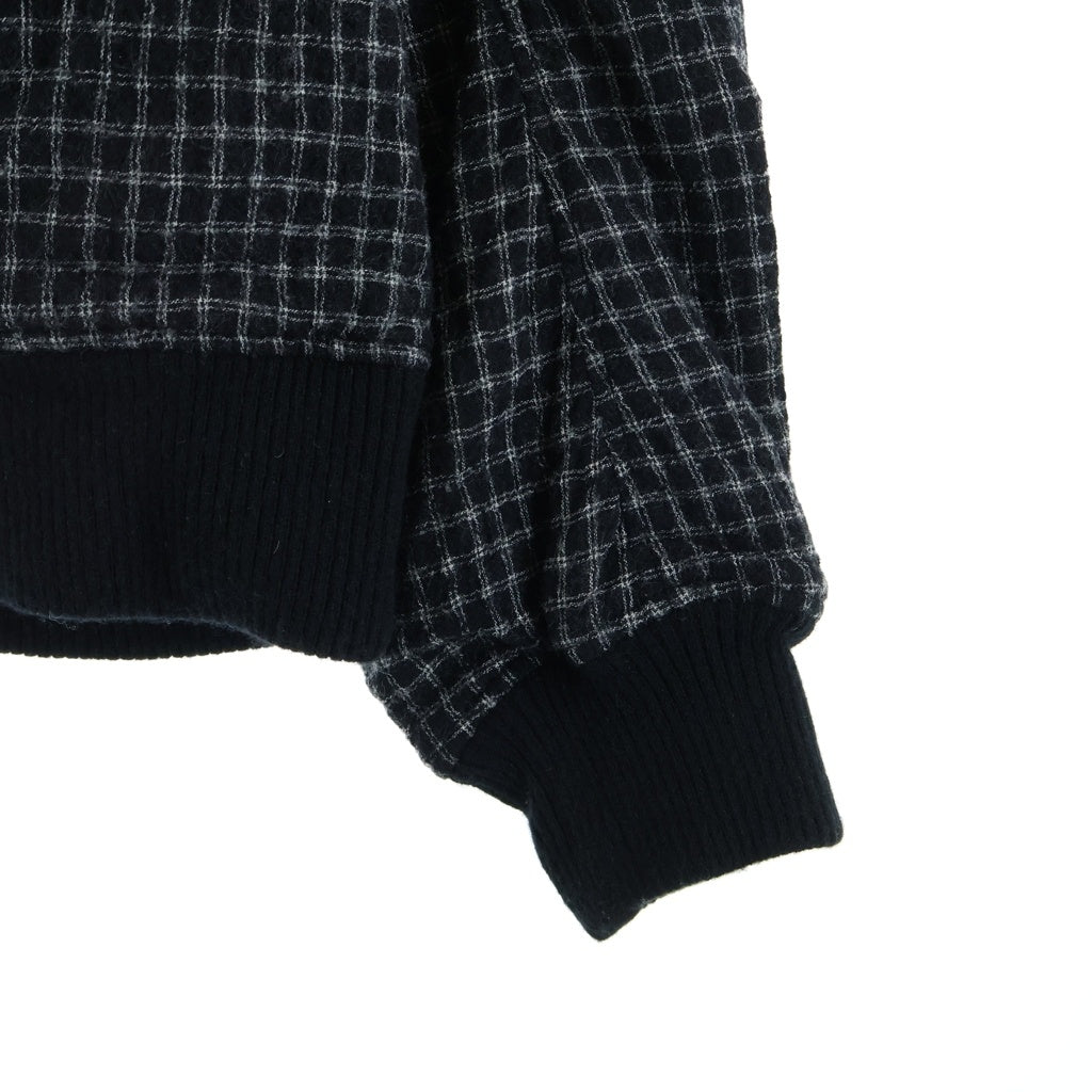 UNDERCOVER(アンダーカバー) 26AW ナイロン混ウールガーゼボンバージャケット MA1 ブラック/ホワイト UC2F4208