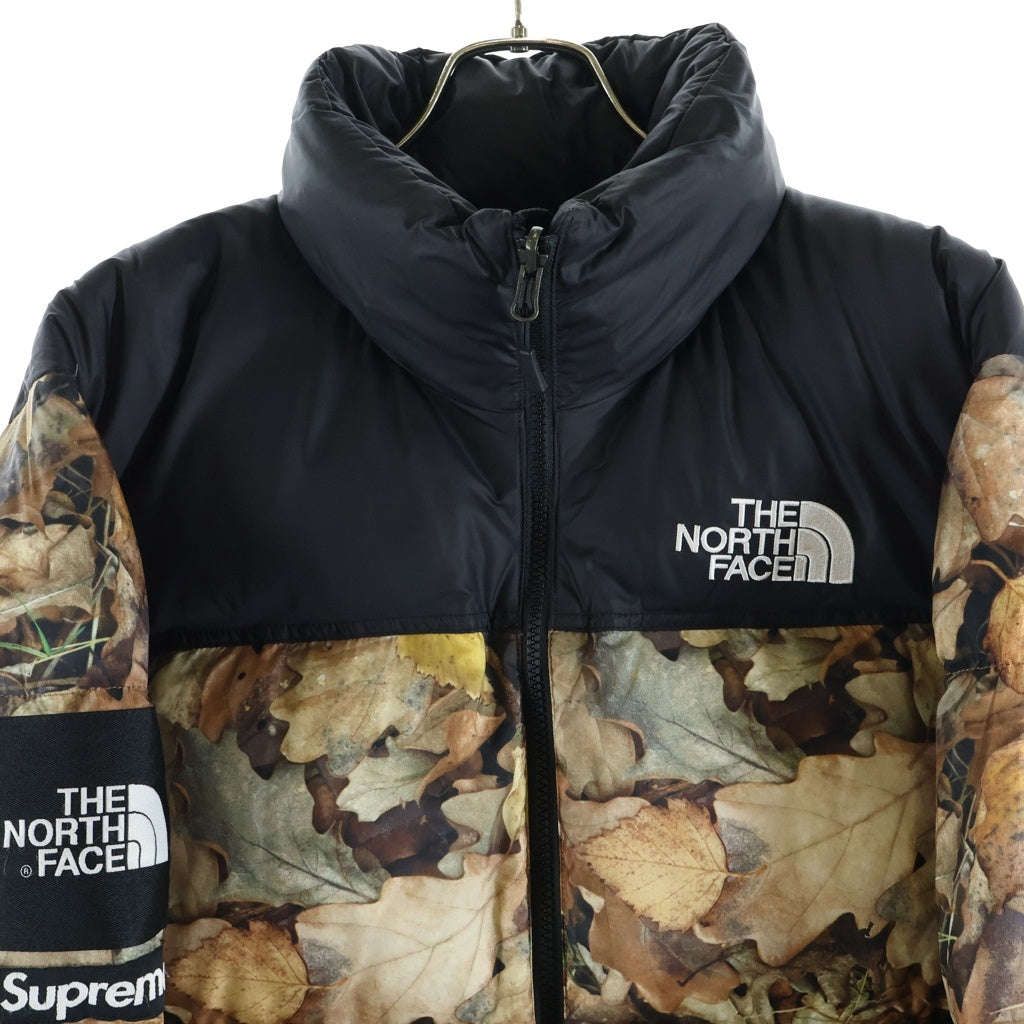 SUPREME(シュプリーム) 16AW LEAVES NUPTSE JACKET リーブス ヌプシ ダウンジャケット ブラウン