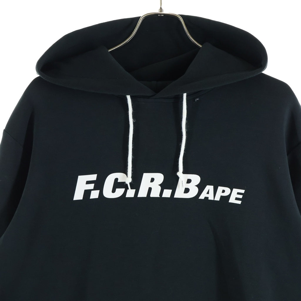 F.C.R.B./F.C.Real Bristol/FCRB(エフシーアールビー/エフシーレアルブリストル) ×BAPE プルオーバーパーカー フーディー ブラック FCRB-190107