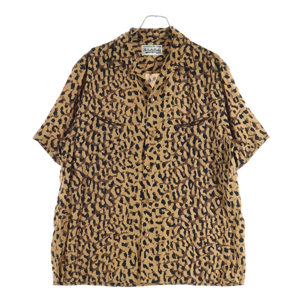 WACKO MARIA(ワコマリア) 21SS LEOPARD HAWAIIAN SHIRT S/S レオパード柄 アロハ半袖シャツ マルチ
