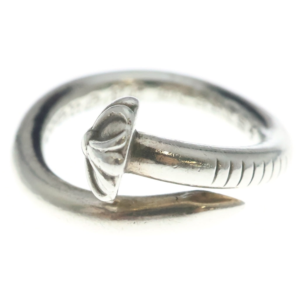 CHROME HEARTS(クロムハーツ) NAIL CRSBALL ネイル クロスボール リング シルバー BCA349
