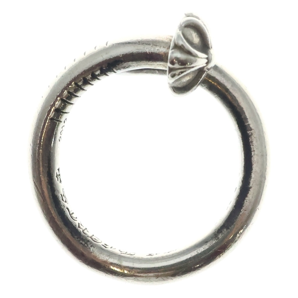 CHROME HEARTS(クロムハーツ) NAIL CRSBALL ネイル クロスボール リング シルバー BCA349