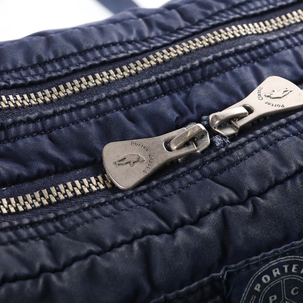 Porter Classic(ポータークラシック) SUPER NYLON SHOULDER BAG スーパーナイロン ショルダーバッグ ネイビー レディース
