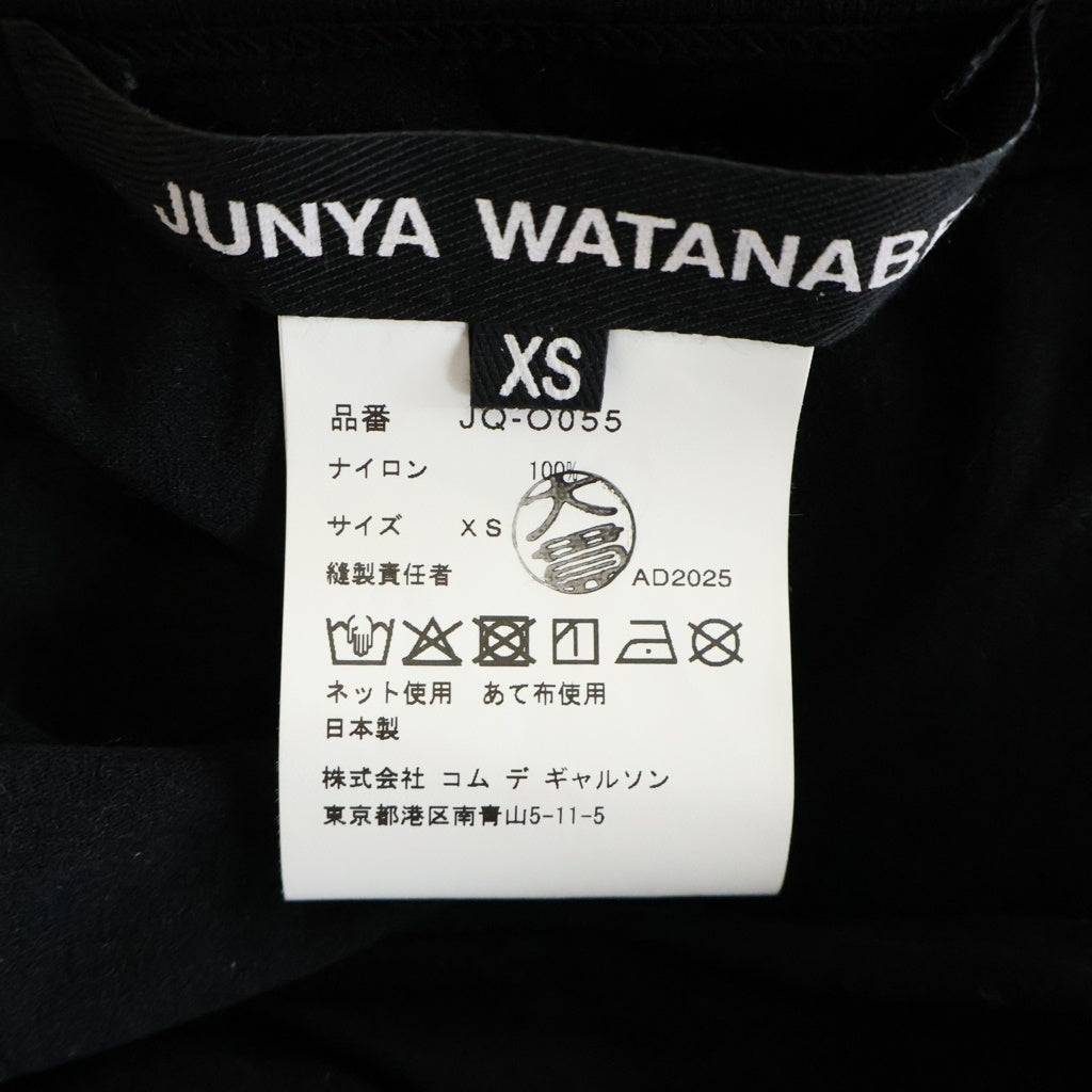 JUNYA WATANABE COMME des GARCONS(ジュンヤワタナベ コムデギャルソン) 26SS ノースリーブ変形デザイン ワンピース ブラック レディース JQ-O055