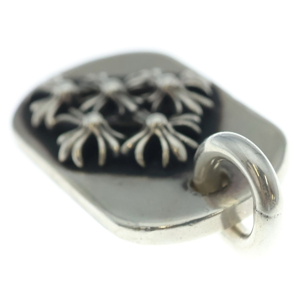 CHROME HEARTS(クロムハーツ) RAISED DOGTAG レイズドドッグタグ チャーム ネックレストップ シルバー