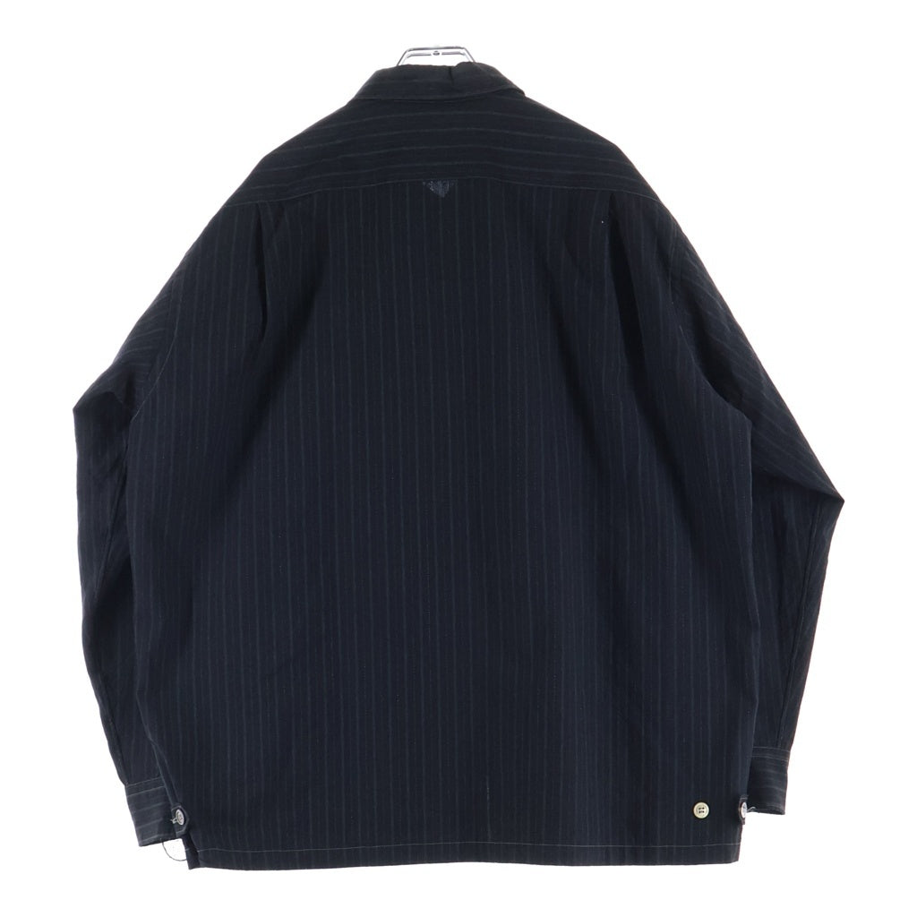 COMME des GARCONS HOMME(コムデギャルソンオム) 90S~00S 銀タグ田中オム リネンジップアップジャケット ブラック