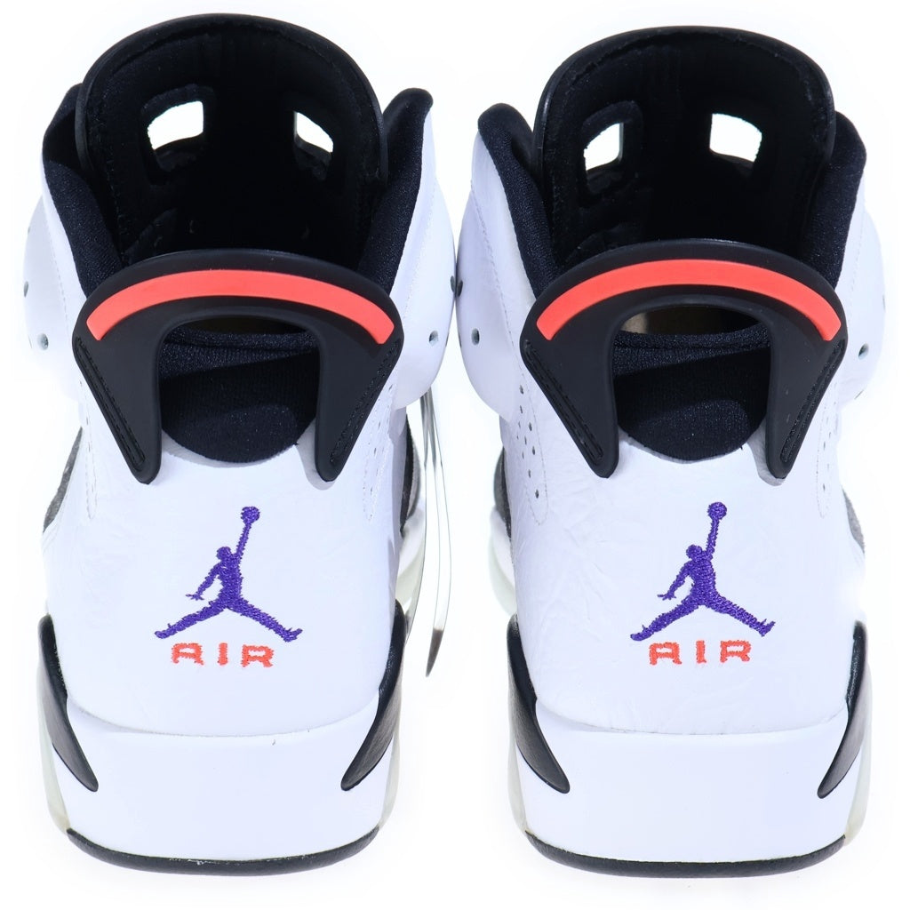 NIKE(ナイキ) AIR JORDAN6 RETRO FLIGHT NOSTALGIA エアジョーダン6 レトロ フライトノスタルジア レザーハイカットスニーカー ホワイト/グレー US9/27cm CI3125-100