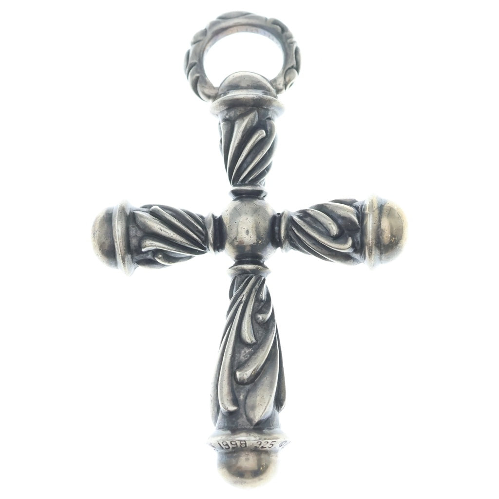 CHROME HEARTS(クロムハーツ) CAMPANA CRS LG ラージカンパナクロス ペンダントトップ シルバー