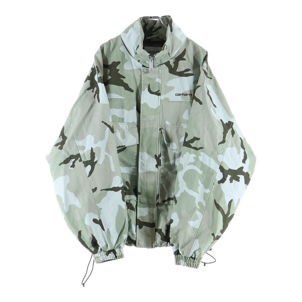 Carhartt WIP(カーハート ダブリューアイピー) CARGO JACKET CAMO ジップアップ カーゴジャケット カモ A261034-26S-31H67