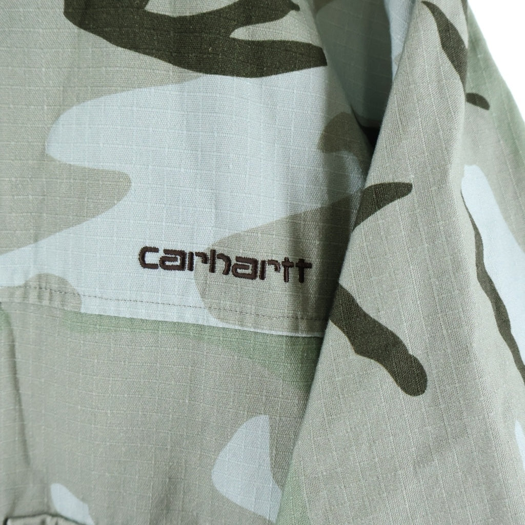 Carhartt WIP(カーハート ダブリューアイピー) CARGO JACKET CAMO ジップアップ カーゴジャケット カモ A261034-26S-31H67