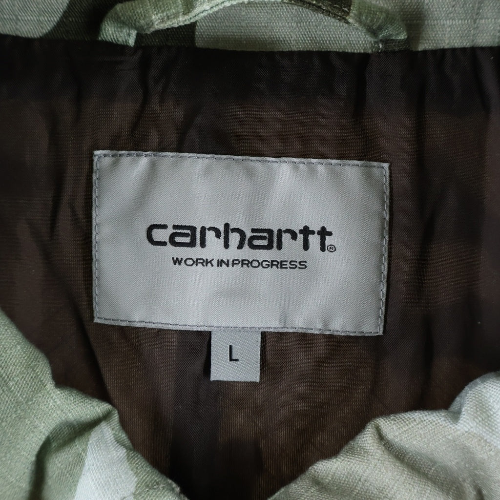 Carhartt WIP(カーハート ダブリューアイピー) CARGO JACKET CAMO ジップアップ カーゴジャケット カモ A261034-26S-31H67