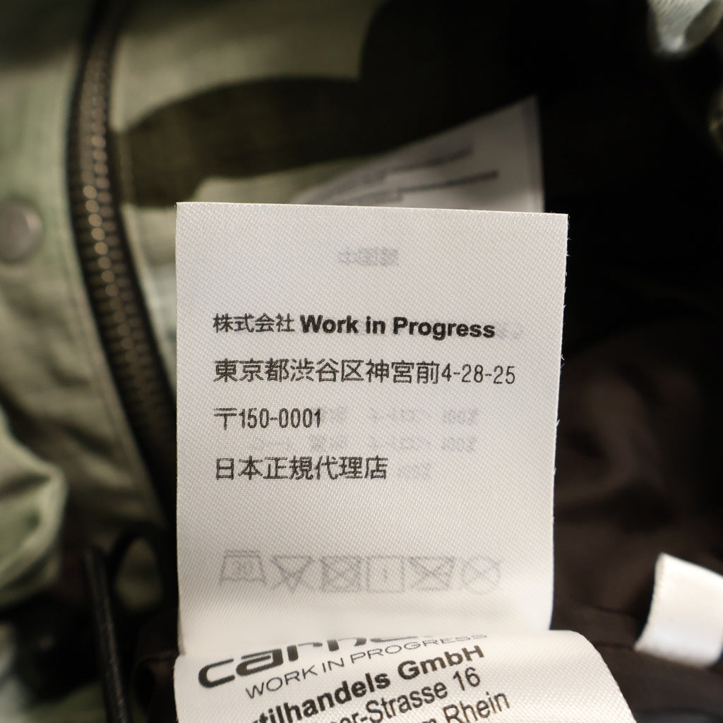 Carhartt WIP(カーハート ダブリューアイピー) CARGO JACKET CAMO ジップアップ カーゴジャケット カモ A261034-26S-31H67