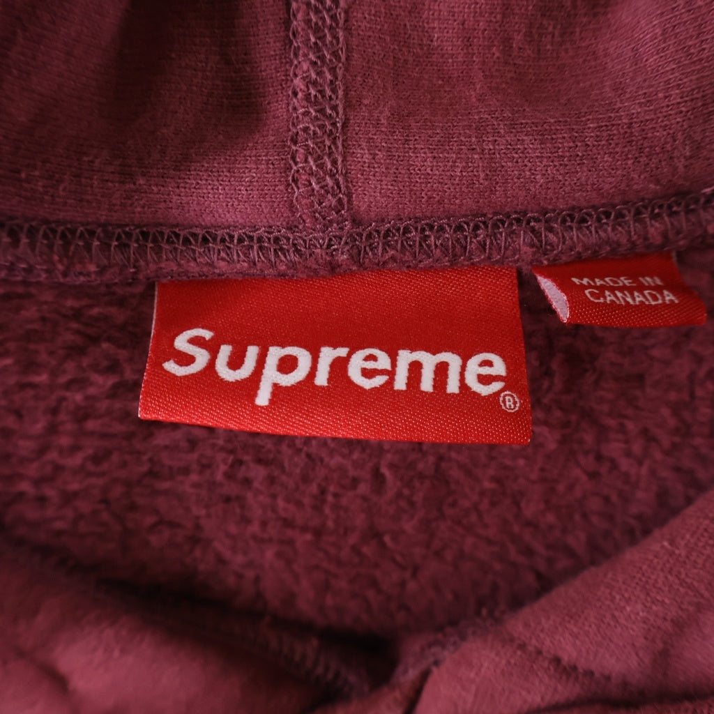 SUPREME(シュプリーム) 21AW Box Logo Hooded Sweatshirt ボックスロゴ プルオーバースウェットパーカー フーディー バーガンディ